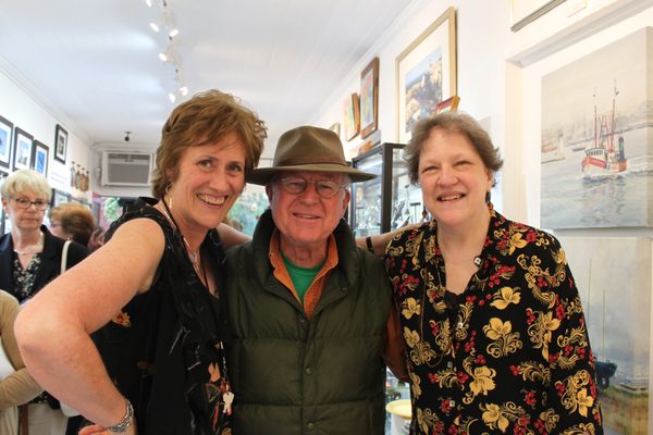 Happy customers at Bertoni Gallery.