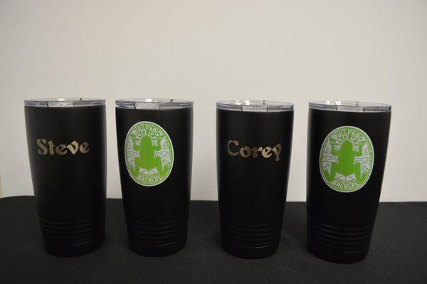 Bull Frog Brewery Tumblers