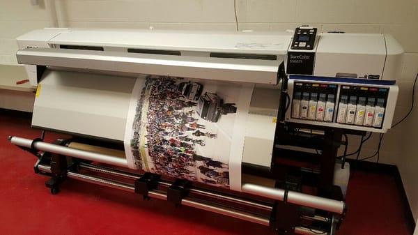 Large format printing