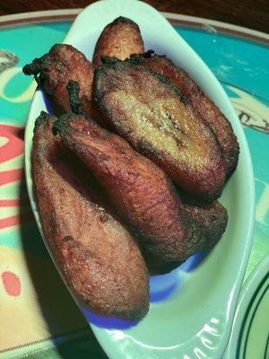 Maduros (sweet plantains) OMG delicious