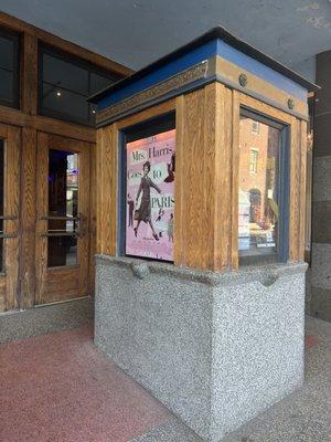 Original ticket booth