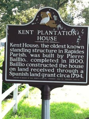 One of the oldest homes in Louisiana.