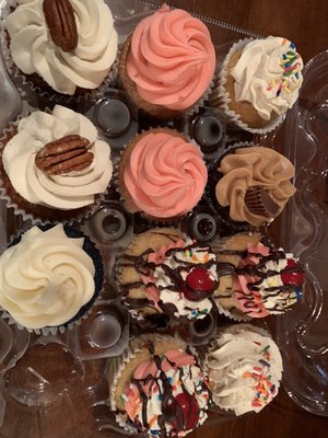 1 Dozen cupcake.  Well one did not make it home