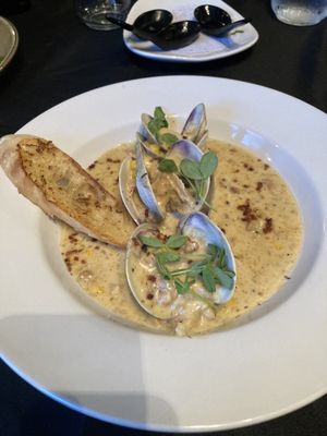 Clam chowder