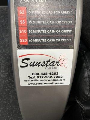 Sunstar Vending Inc