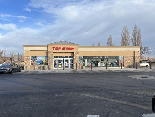 Entrance to the store.