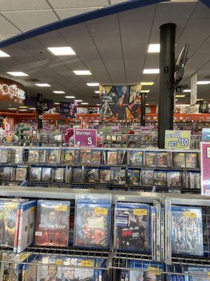 DVD section