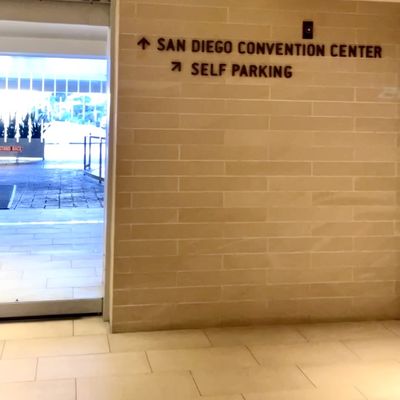 Marriott Marquis Convention Center Self Parking