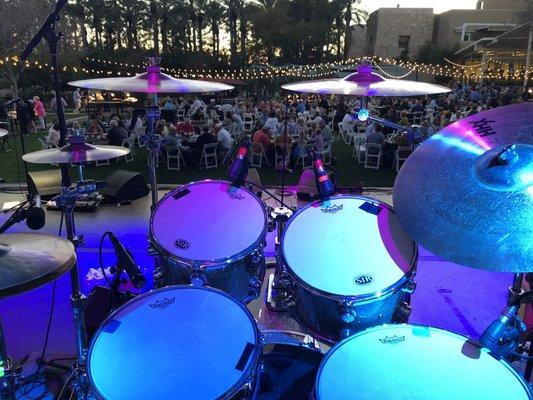 An event in Phoenix, AZ were Onstage Entertainment Group provided national band and coordinated all aspects of private event.