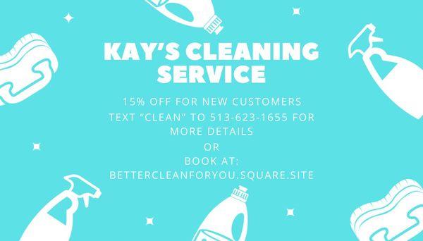 Basic Cleaning Starting at $80!!