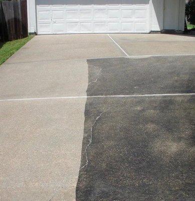 Residential driveway