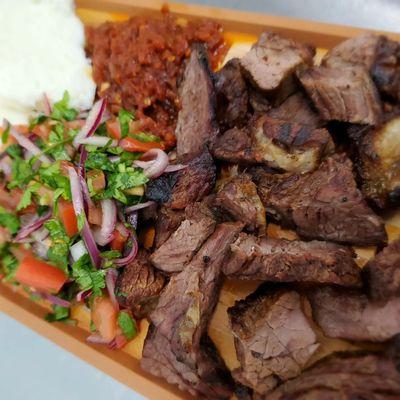 Grilled lamb - if you haven't experienced our nyama Choma, you haven't lived!