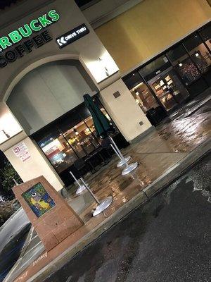 Sturbucks Store Front Power Wash