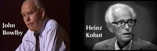 Conferences with John Bowlby on "Attachment, Separation and Loss" in 1984 and Heinz Kohut on "Reflections on Empathy" in 1987