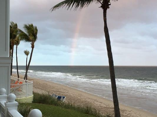 Lauderdale Beach rainbow