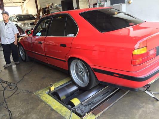 Getting my car smog checked