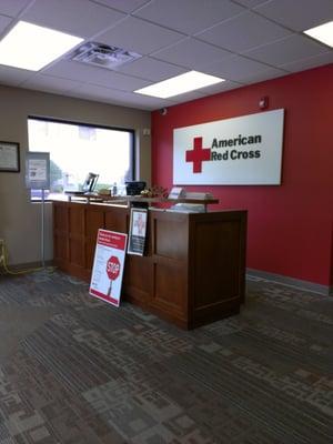 American Red Cross donor center!