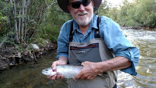 Nice rainbow trout.