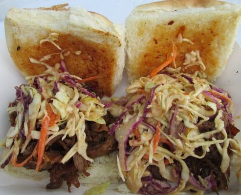 ducky sliders, Thai slaw-2014