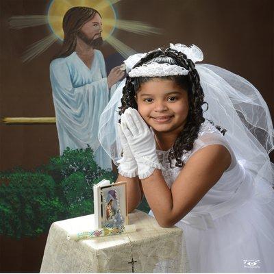 My first communion.