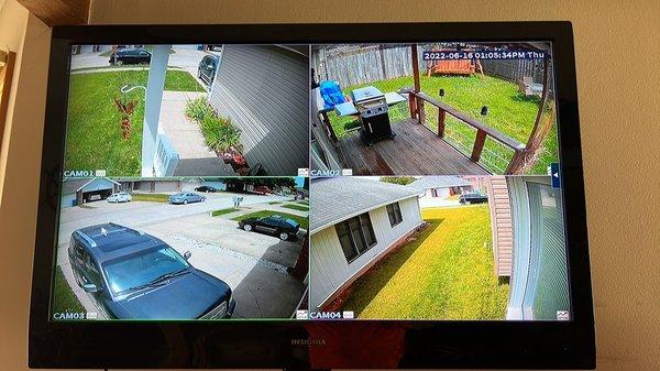 Security system monitor