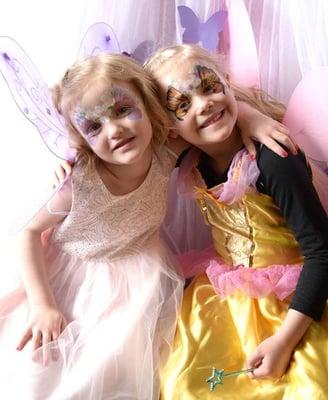 Fairy birthday party guests