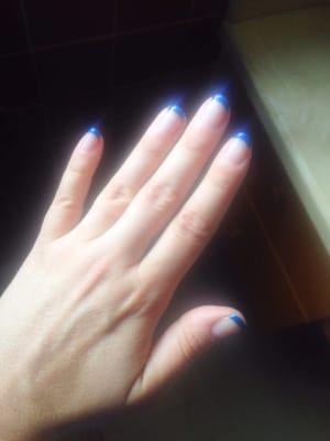 Twenty days after my manicure.... Still looks good!