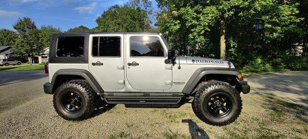 Brought this Jeep back to life, even the faded plastic trim.