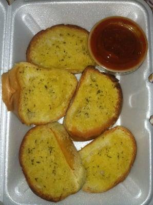 Garlic Bread (pretty sure it's frozen variety)