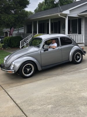 My sweet 1968 custom VW