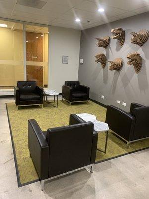 Spacious Waiting Room