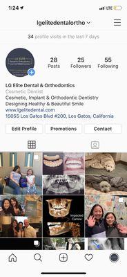 Follow us @lgelitedentalortho on Instagram!!