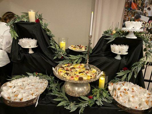 Dessert table