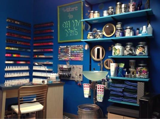 Cutest nail salon ever!