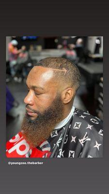 Bald fade/design