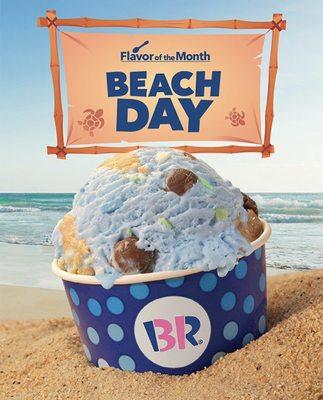 July flavor of the month "Beach Day"