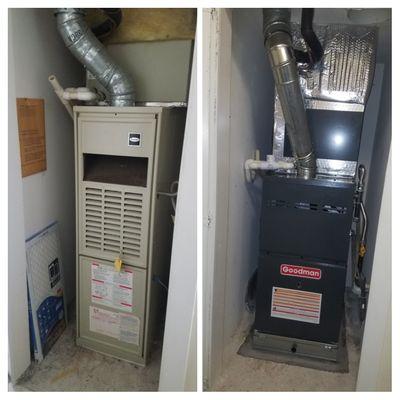 4 ton furnace and coil