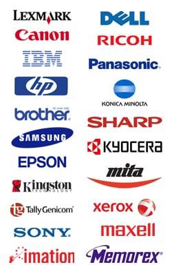 We service all major brands of copiers, printers, and fax machines.