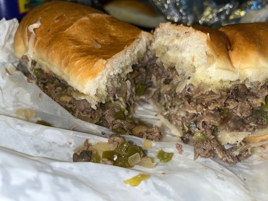 Philly Cheesesteak Sandwich- BOMB