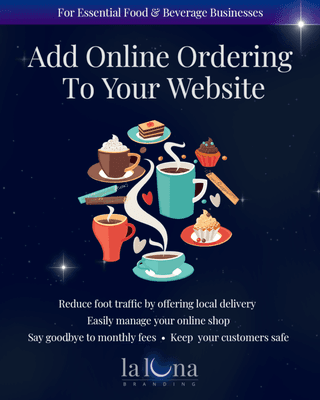 For All Hoboken/NYC-area Cafes, Shops, Eateries: Add Online Ordering to Your Website! Learn more: https://lalunabranding.com/special-offer