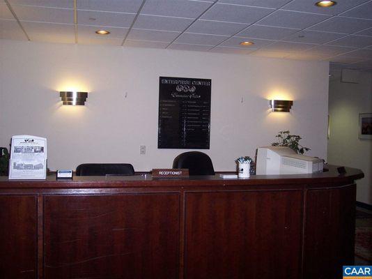 Executive Suited Reception Area at 401 E Market St Office