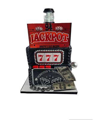 Slot machine cake