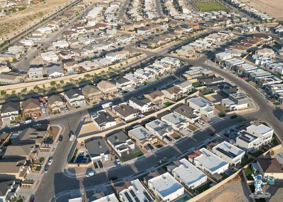 Aerial view of Horizon City