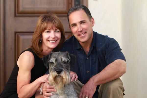 Janet and Alan with Wilson