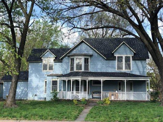 The lovely Victorian house we are renovating.