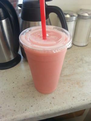 Strawberry-banana smoothie