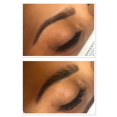 Brow lamination