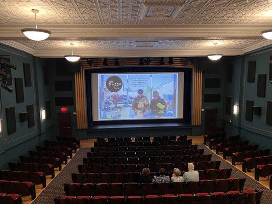 Interior stage from the balcony