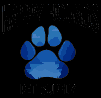 Happy Hounds Pet Supply Logo