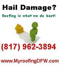 Hail Damage Roof Repair Irving TX